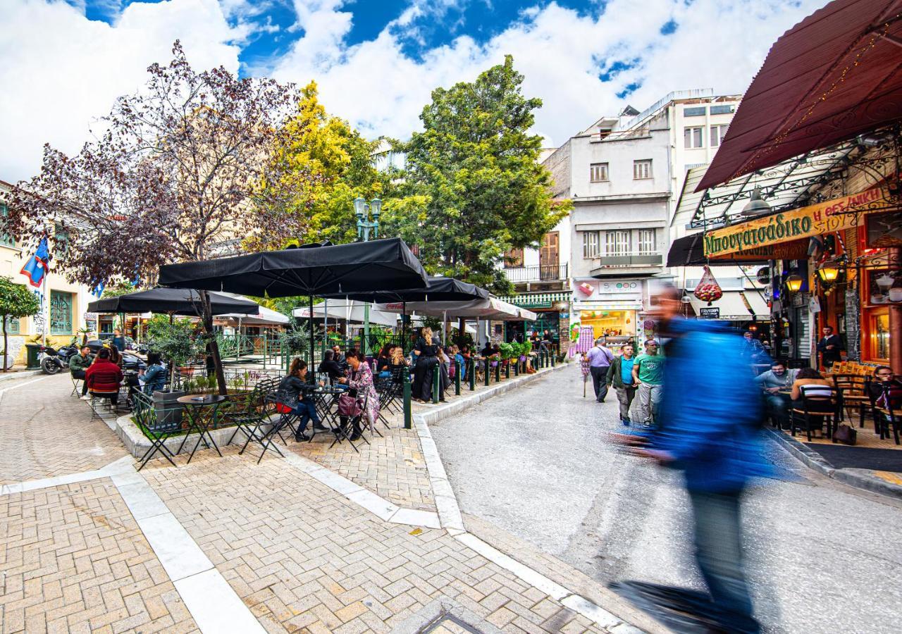 The Monastiraki Metro Lux Suite! Atenas Exterior foto