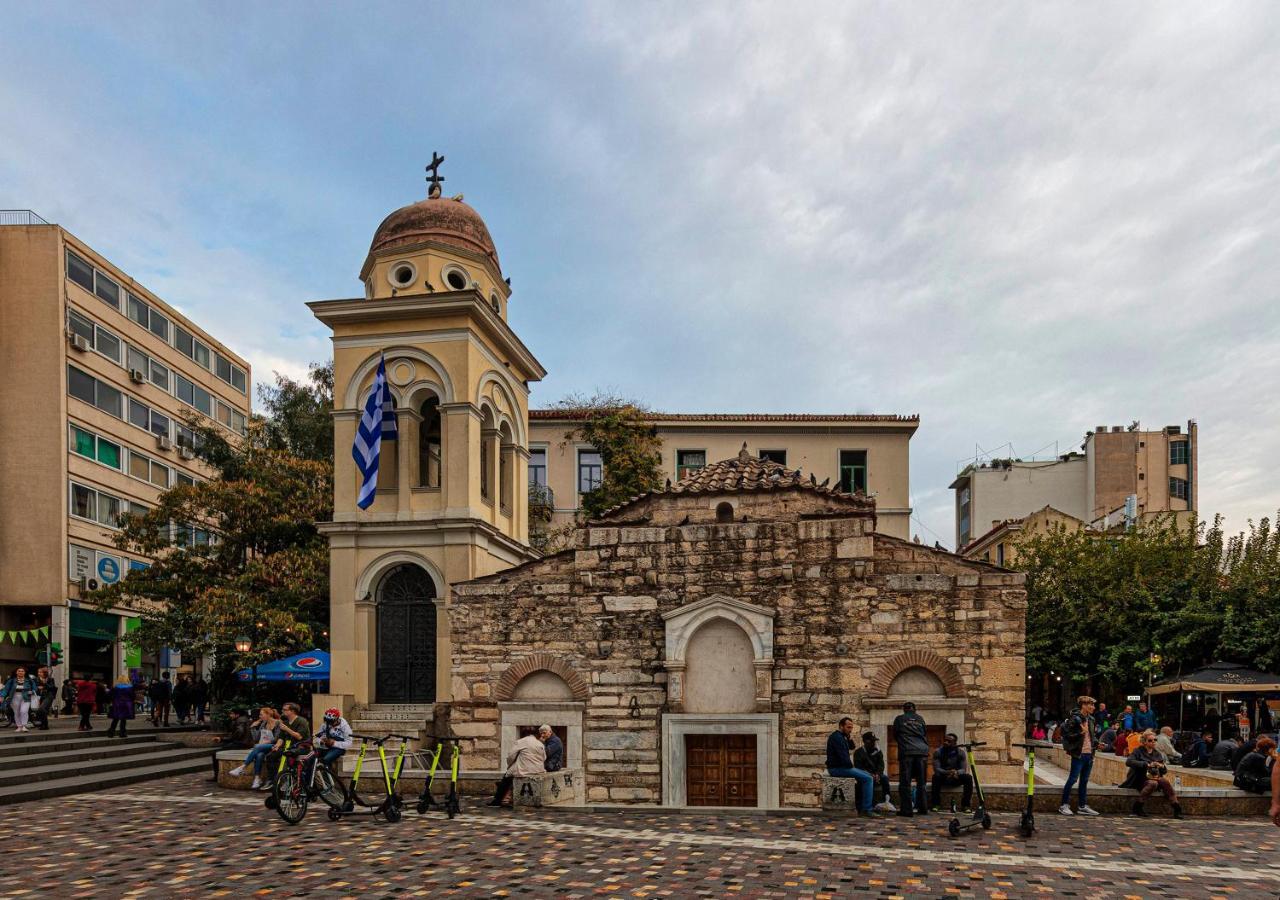 The Monastiraki Metro Lux Suite! Atenas Exterior foto